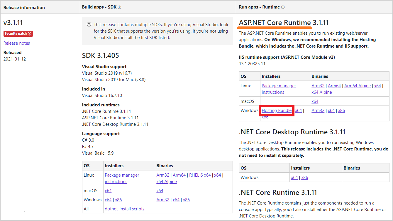 prerequisites-asp-net-core-runtime