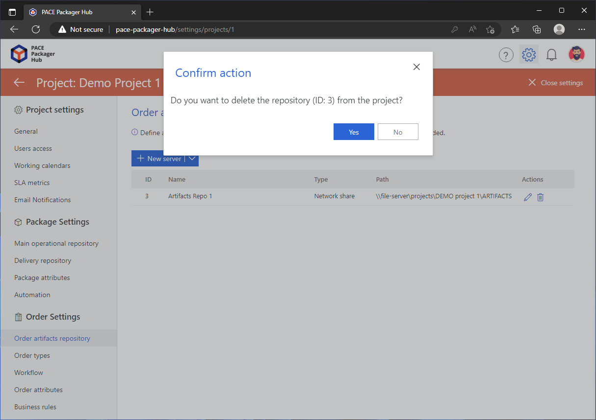 project-edit-order-artifacts-delete-server-confirmation