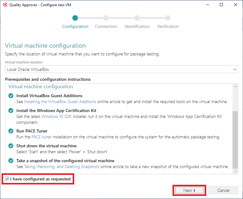 quality-approver-configure-virtbox-1-configuredasrequested