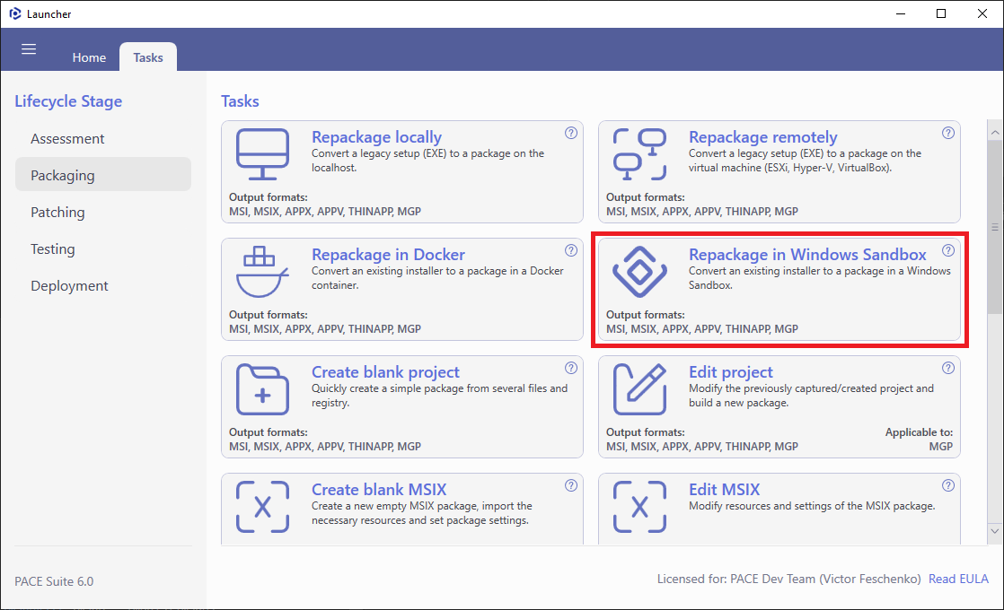 launcher-tasks-package-repackage-sandbox