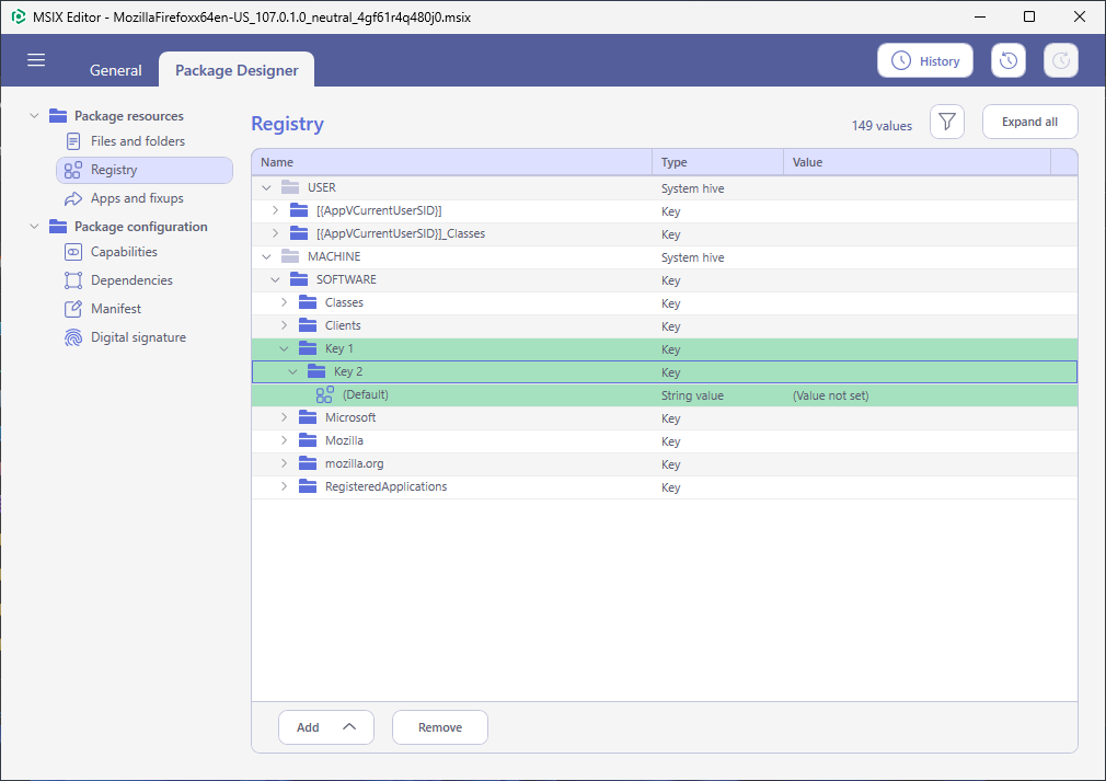 msix-editor-registry-new-key-selected