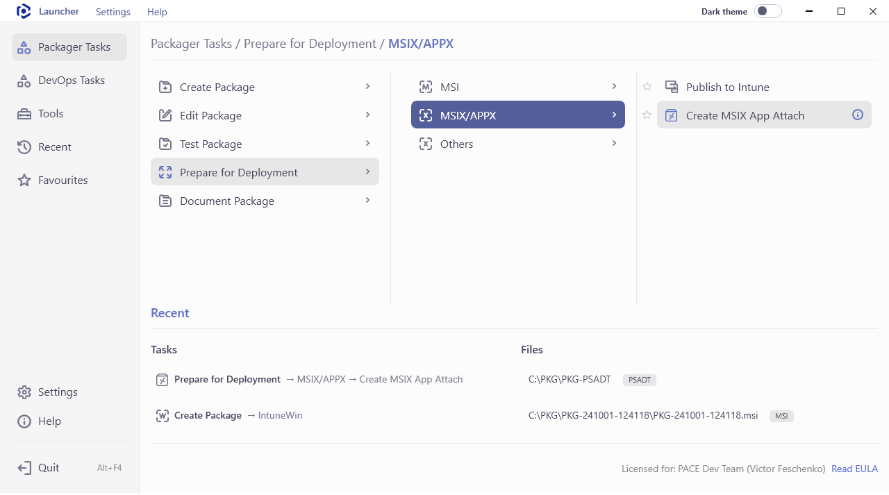 launcher-tasks-deploy-msix-appattach