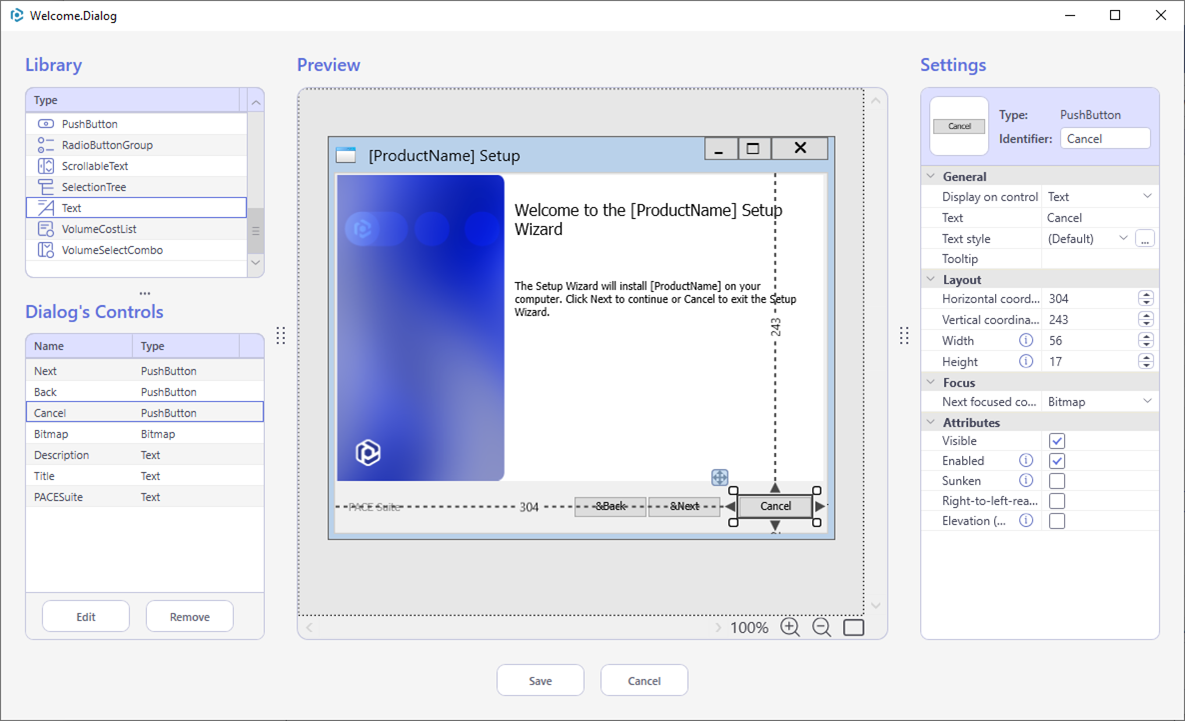 view manage control events