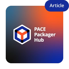 PACE Packager Hub workflow