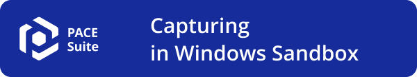 Repackaging windows sandbox